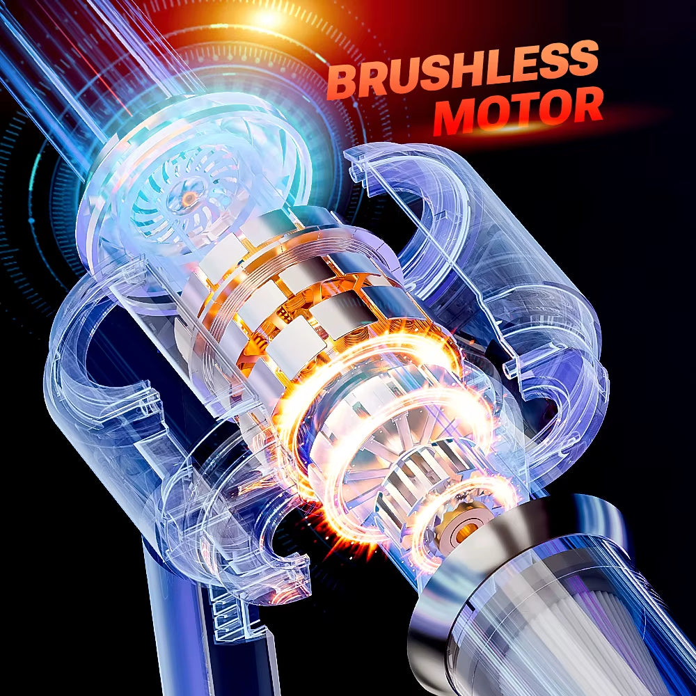 New Mini Car Vacuum Cleaner 985000Pa Wireless Vacuum Cleaner Powerful Suction Handheld Portable Vacuum Cleaner for Car